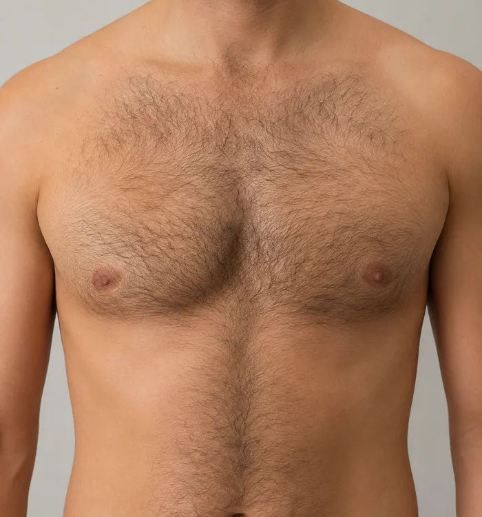Before — Hair removal