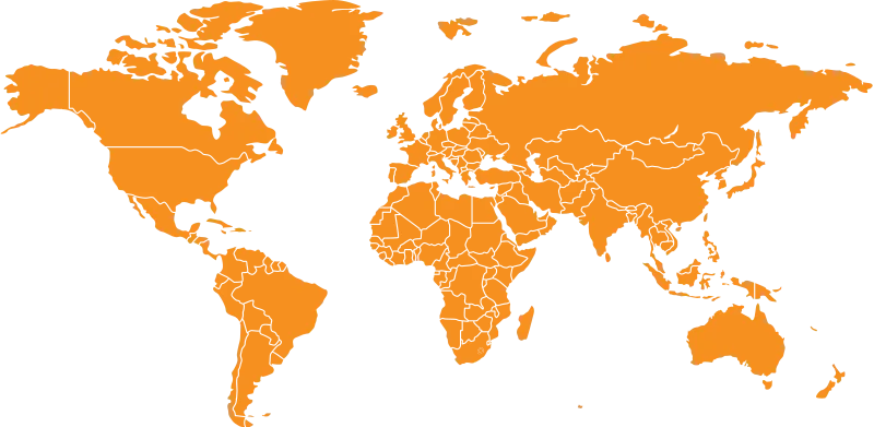 SharpLight global partner network map