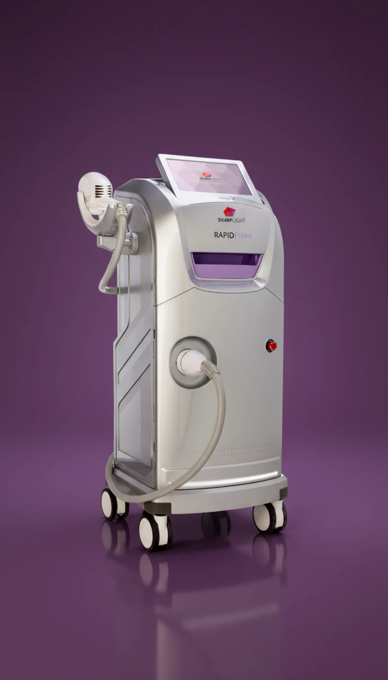 Rapid Firm workstation in a purple studio setting