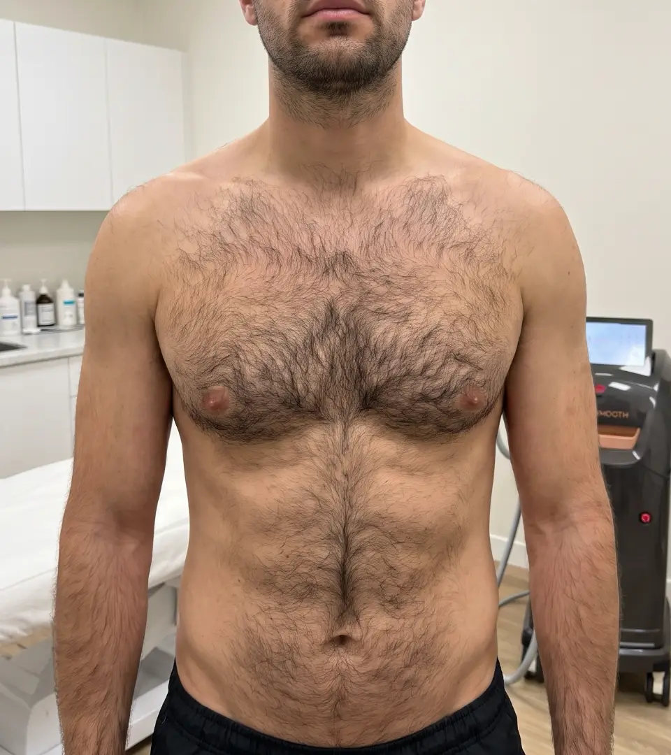 Avant — Chest hair reduction